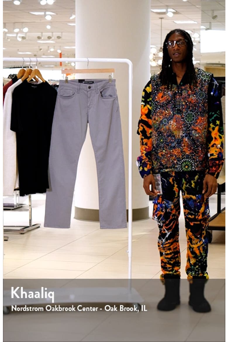 Zach Straight Leg Twill Pants video