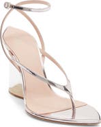 Alaïa Invisible Wedge Ankle Strap Sandal