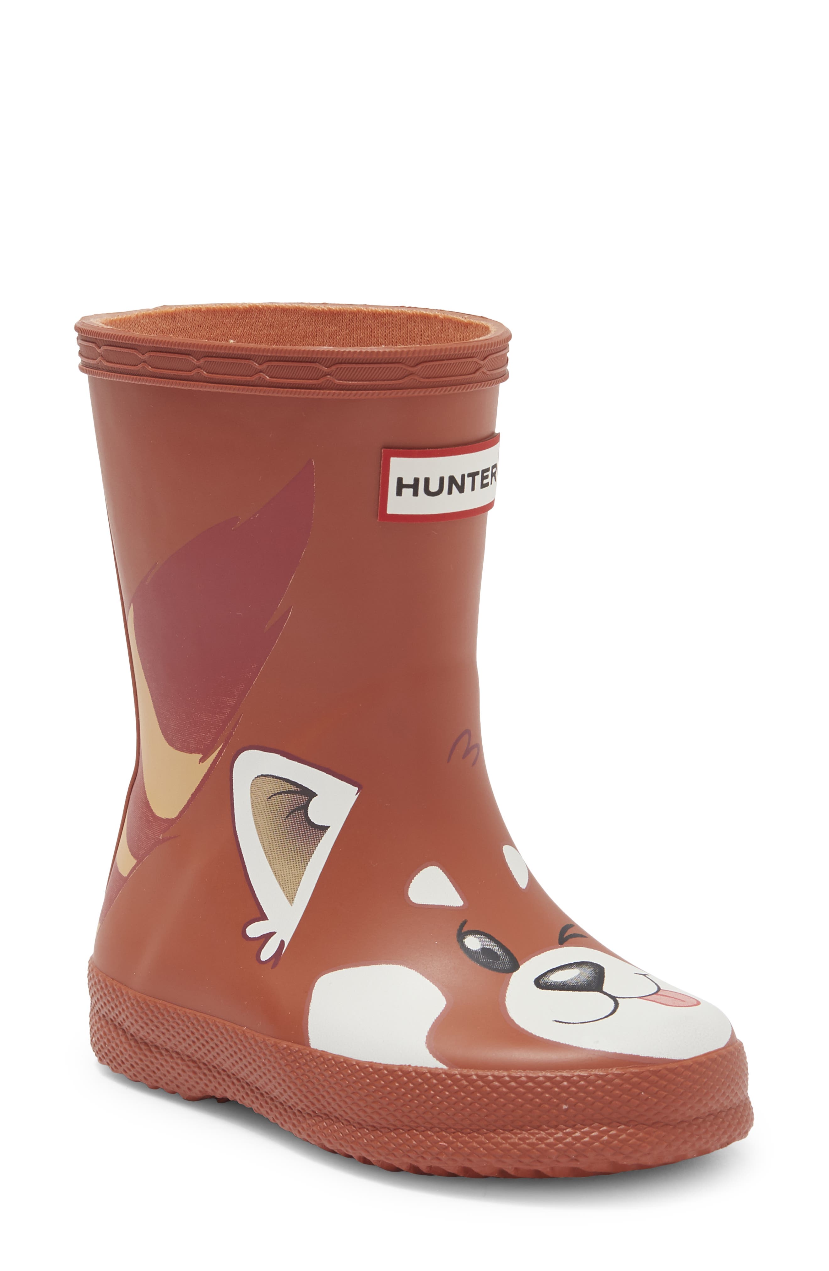 Hunter Kids' First Pandy Rain Boot, Main, color, 