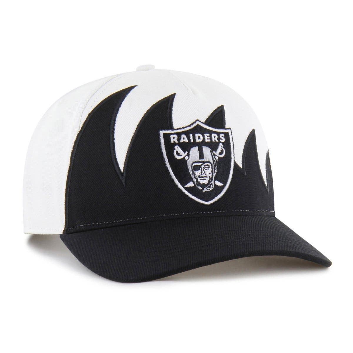 '47 Men's '47 White Las Vegas Raiders Jagged Hitch Adjustable Hat (Men ...