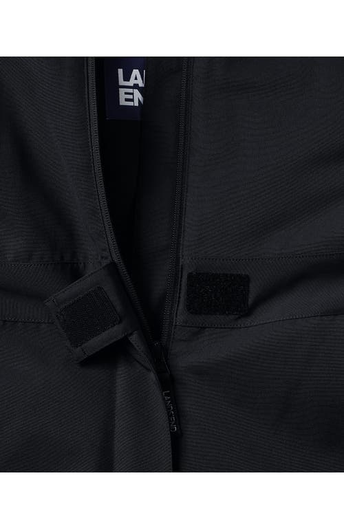 Lands' End Expedition Waterproof Insulated Snow Bibs In Black