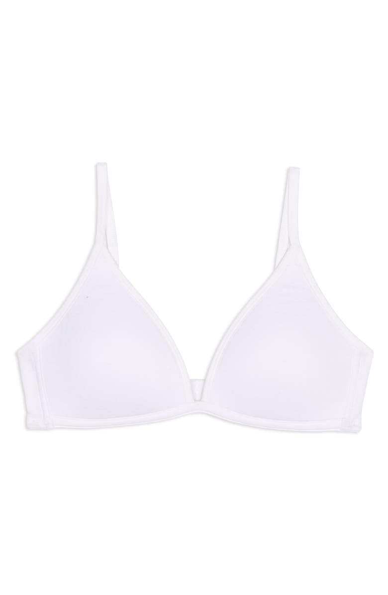 Calvin Klein Kids' Wireless Stretch Cotton T-Shirt Bra, Main, color, 