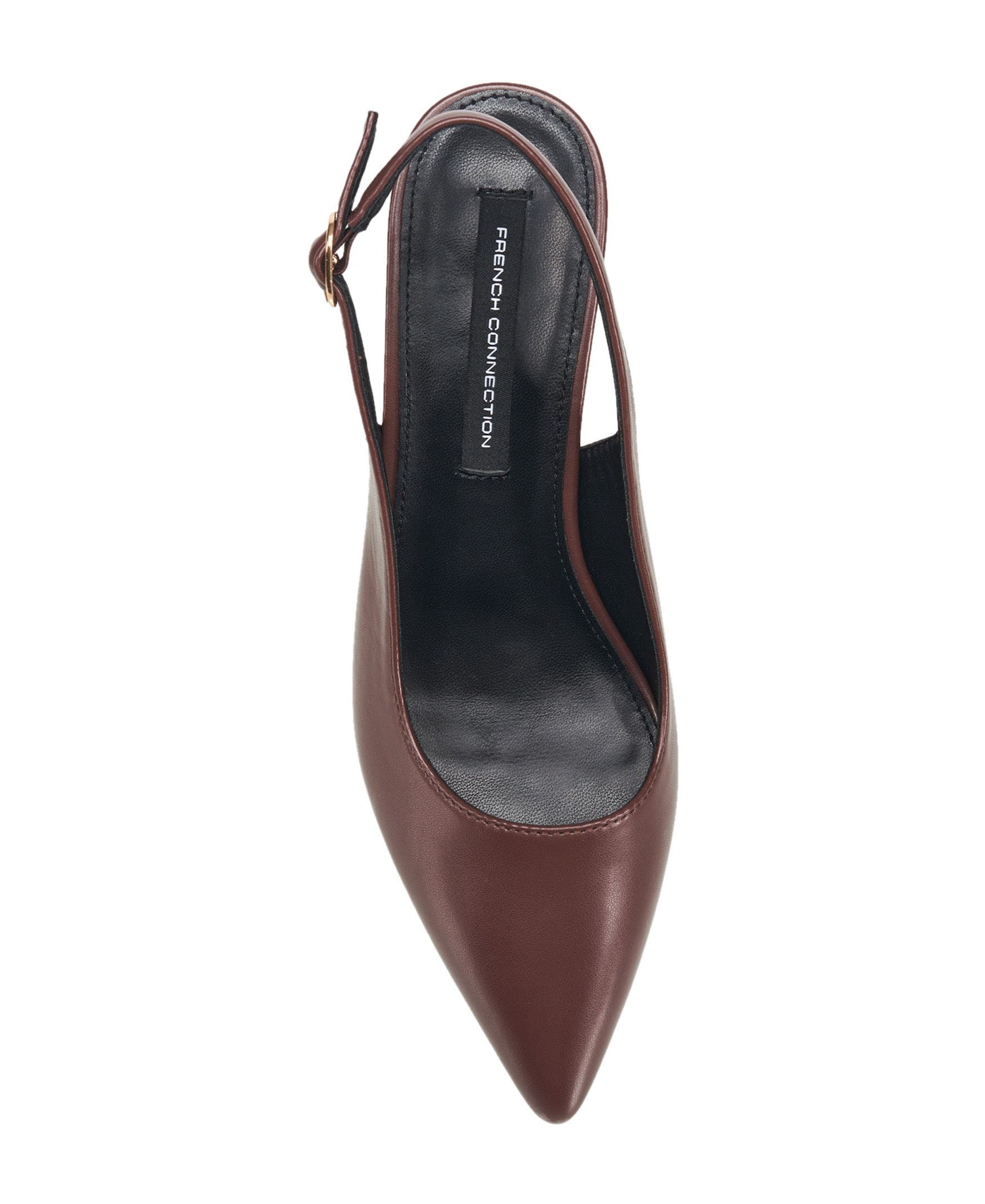 Brenna Kitten Heel, Alternate, color, Chocolate