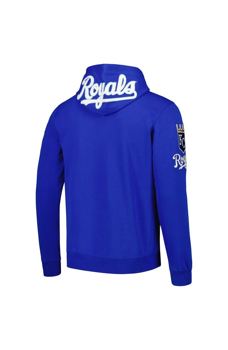 PRO STANDARD Men's Pro Standard Royal Kansas City Royals Team Logo Pullover Hoodie, Alternate, color,
