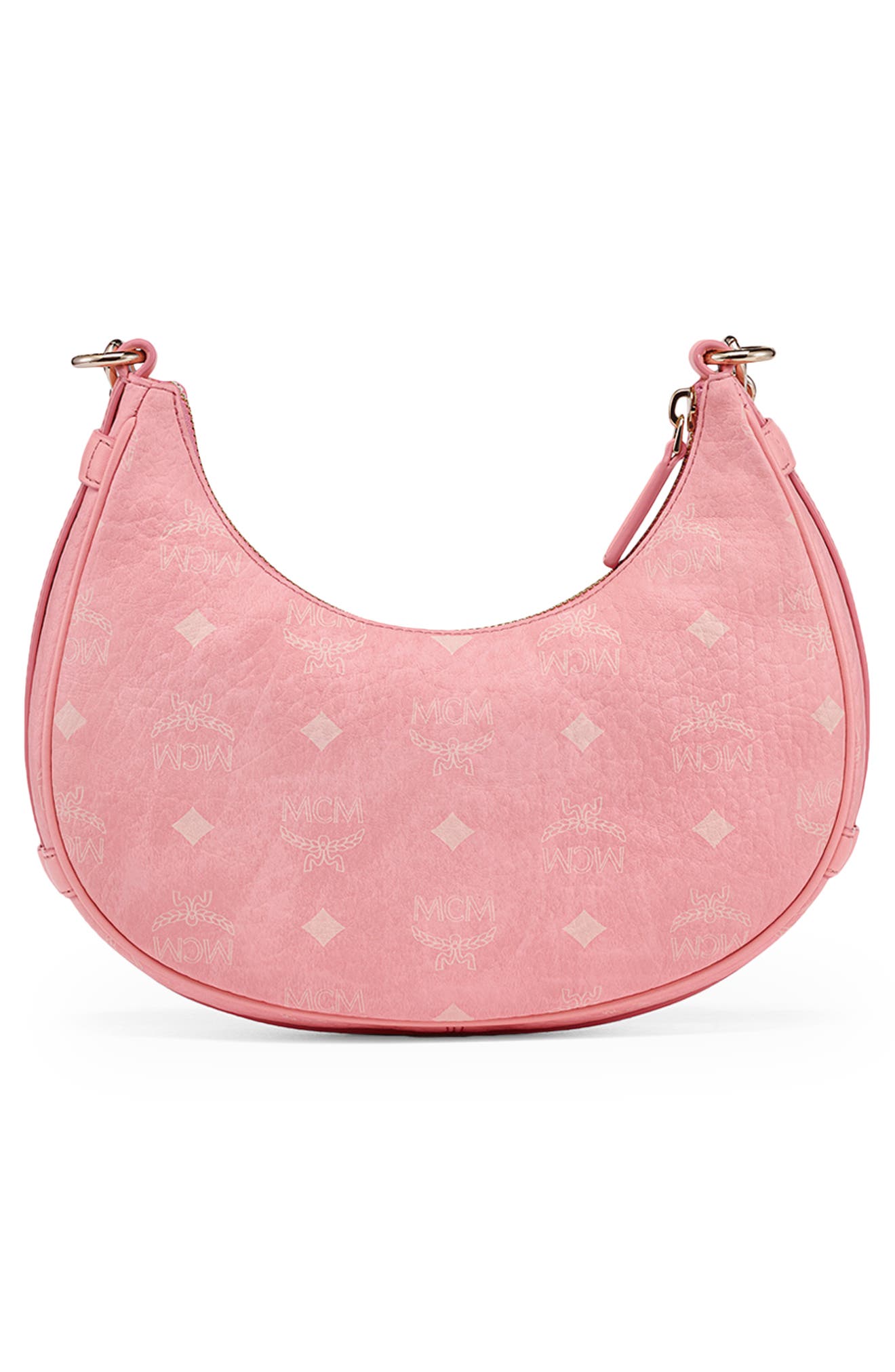 Aren Small Hobo Bag, Alternate, color, BLOSSOM PINK VISETOS