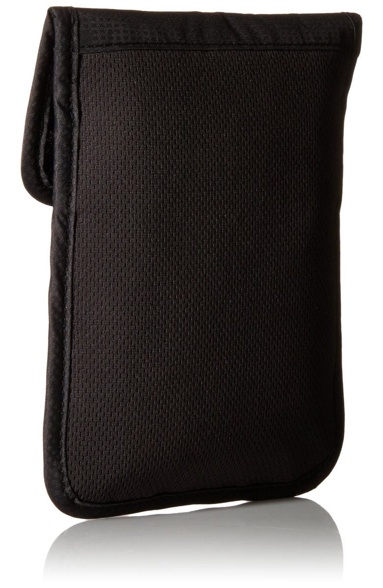 PACSAFE Coversafe X75 Anti-theft RFID Blocking Neck Pouch Neutral Grey, Alternate, color, Black