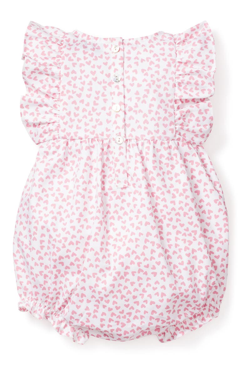 Sweethearts Ruffled Romper, Alternate, color, PINK