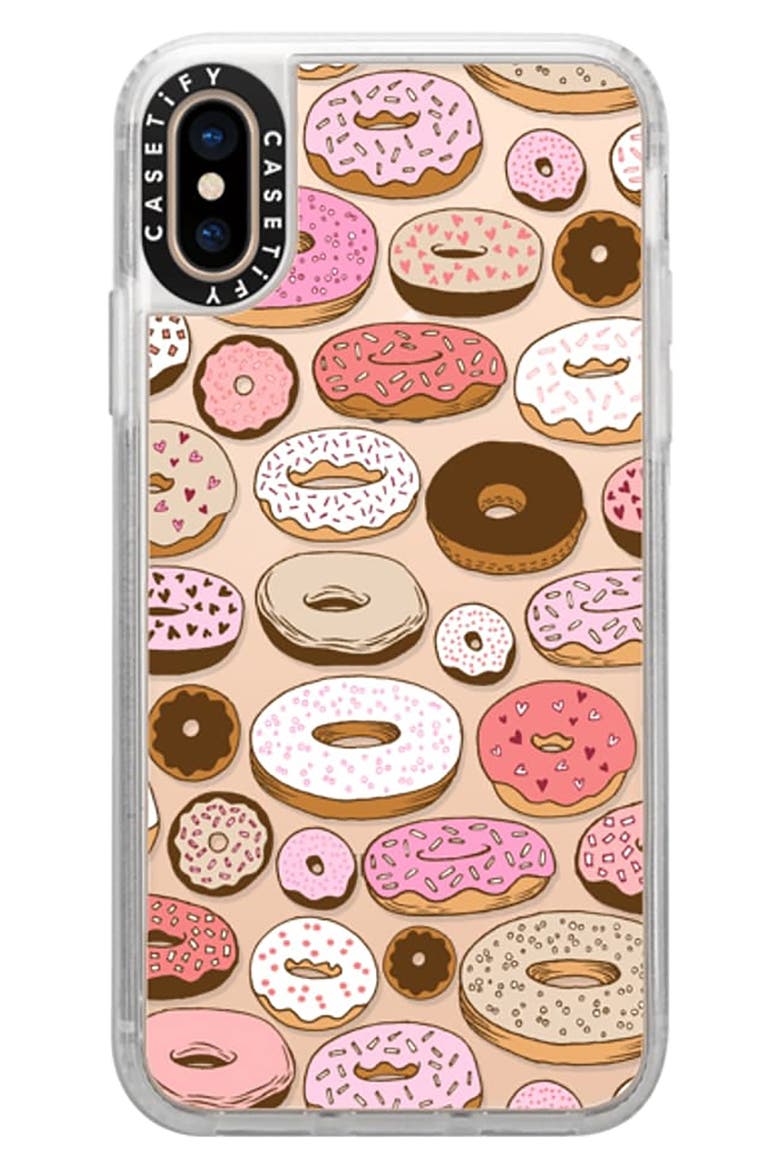 Donuts Forever iPhone X/XS, XS Max & XR Case, Main, color, MULTI PINK