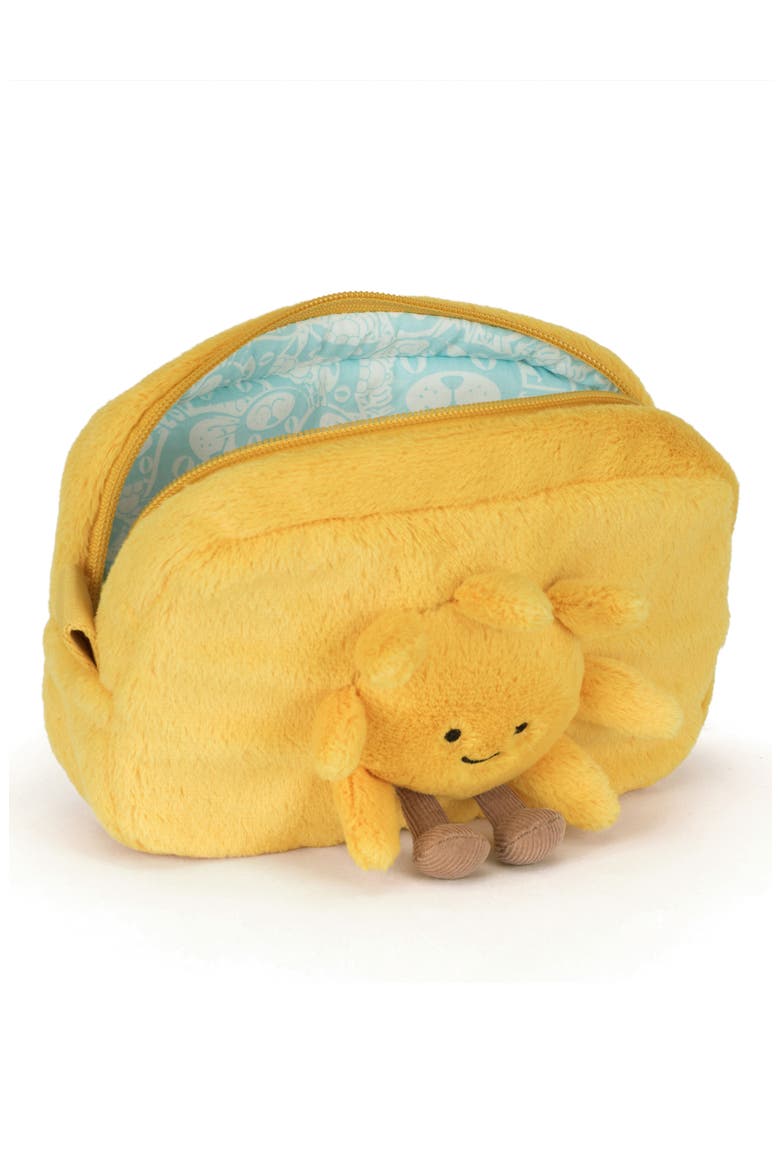 Kids' Amuseables Sun Plush Pouch, Main, color, YELLOW
