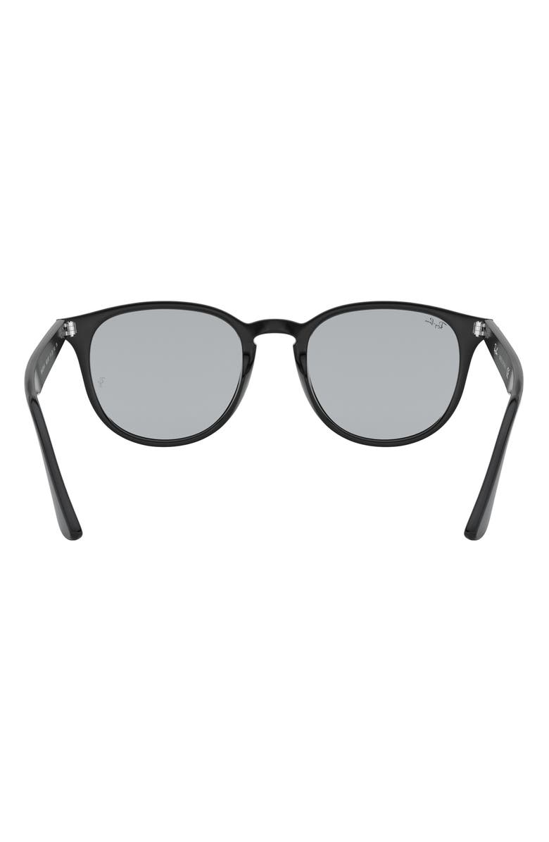 Ray-Ban 50mm Phantos Sunglasses, Alternate, color, Black / Light Grey