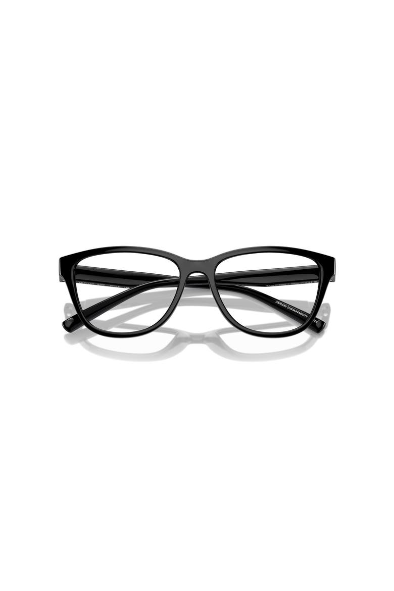 54mm Cat Eye optical glasses, Alternate, color, Black