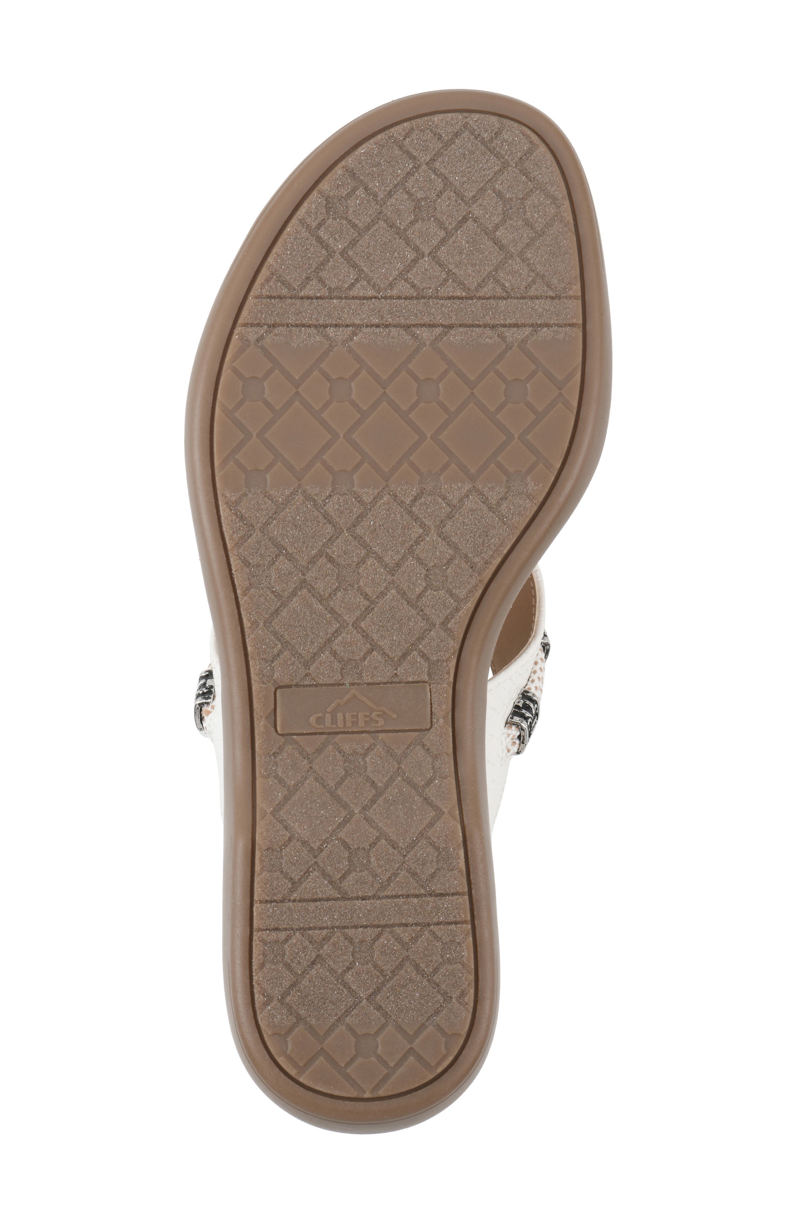 Bainah Thong Sandal, Alternate, color, WHITE/ WOVEN