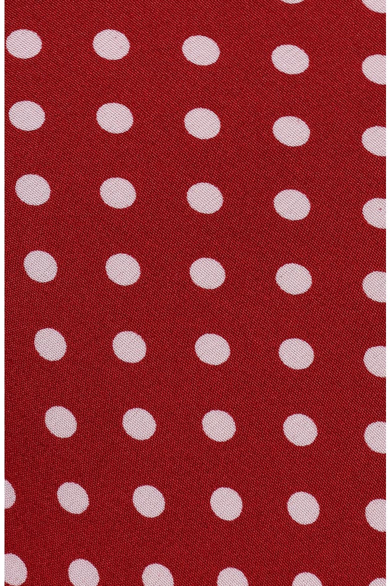 Leni Polka Dot Maxi Dress, Alternate, color, RED POLKA DOT
