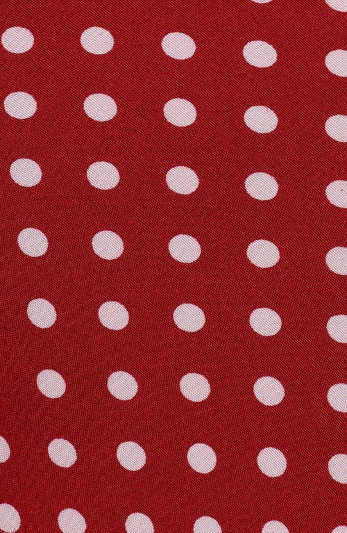 Petal And Pup Petal & Pup Leni Polka Dot Maxi Dress In Red