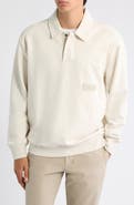 BOSS Cotton Jersey Long Sleeve Polo