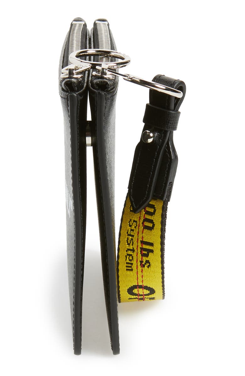 Off-White Virgil Was Here Set of 2 Zip Pouches, Alternate, color, 