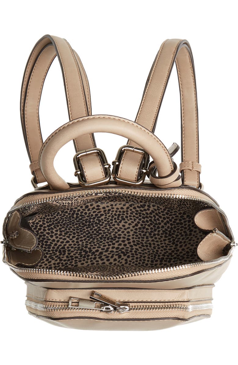 Sole Society Aushan Faux Leather Backpack, Alternate, color,