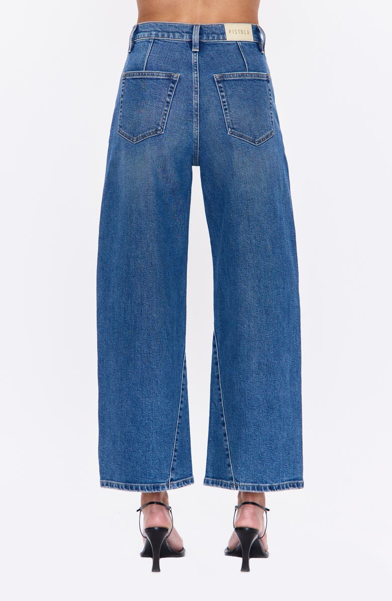 Pistola Kyra High Waist Wide Leg Jeans, Alternate, color, Soho