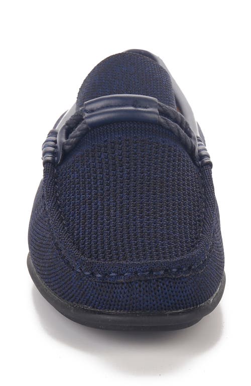 Aston Marc Mesh 2 Driving Loafer In Navy