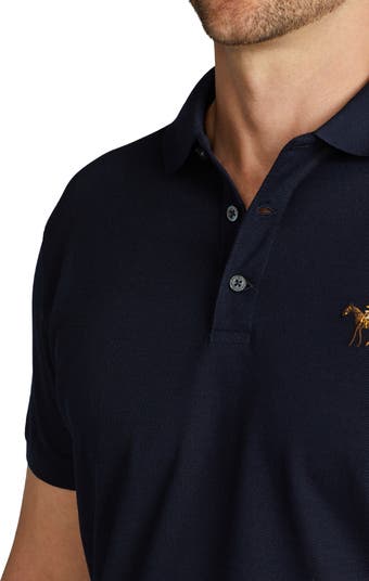 Ralph Lauren Purple Label Slim Fit Logo Embroidered Cotton