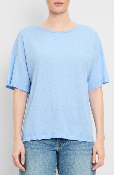 Tilda Oversize Cotton Crewneck T-Shirt