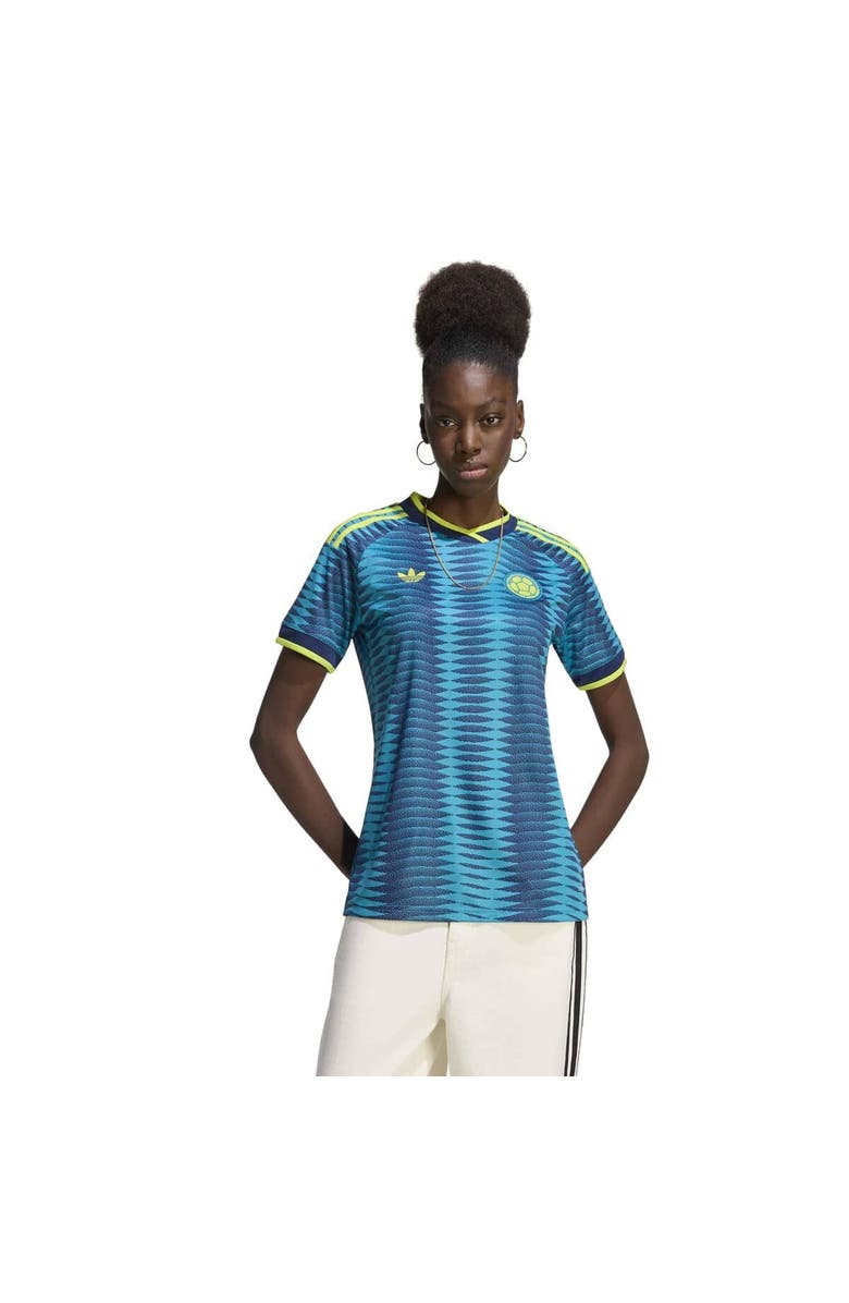 adidas Women's adidas  Turquoise Colombia National Team 2026 Away Replica Jersey, Main, color, Turquoise