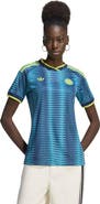 adidas Women's adidas  Turquoise Colombia National Team 2026 Away Replica Jersey