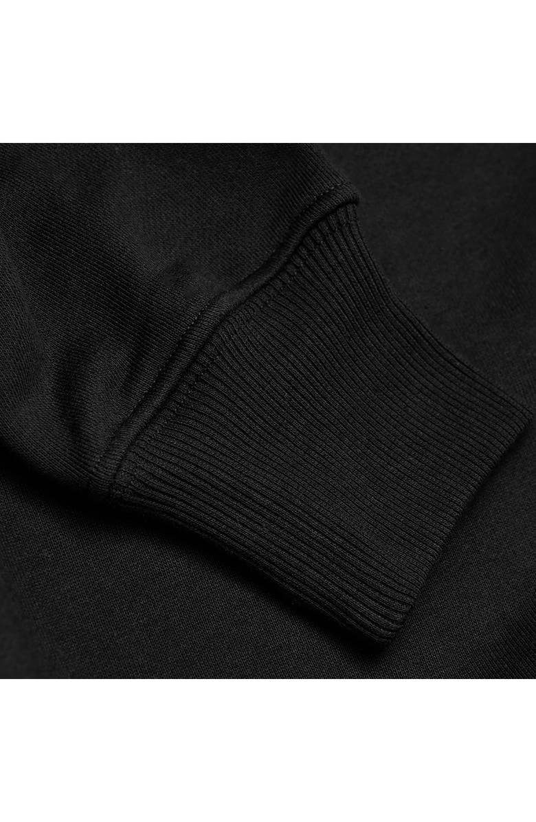 True Classic Fleece Crewneck Sweatshirt, Alternate, color, Black