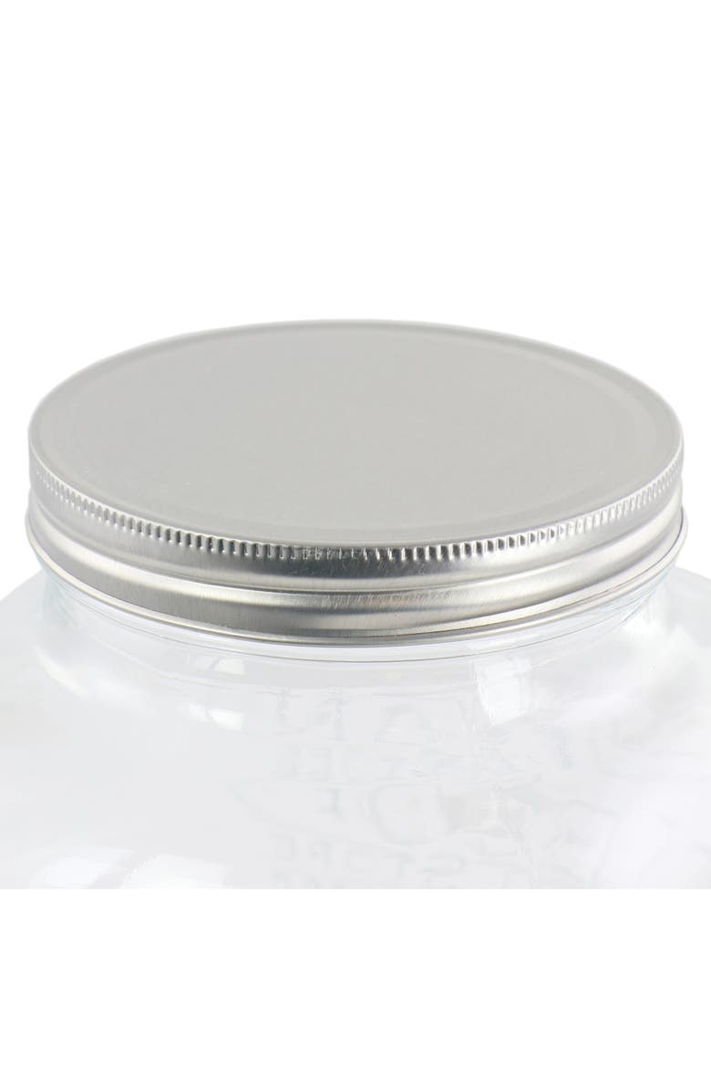 General Store 1.1 Gallon Glass Jar Beverage Dispenser, Alternate, color, Clear