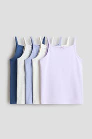 H&M 5-pack Jersey Vest Tops