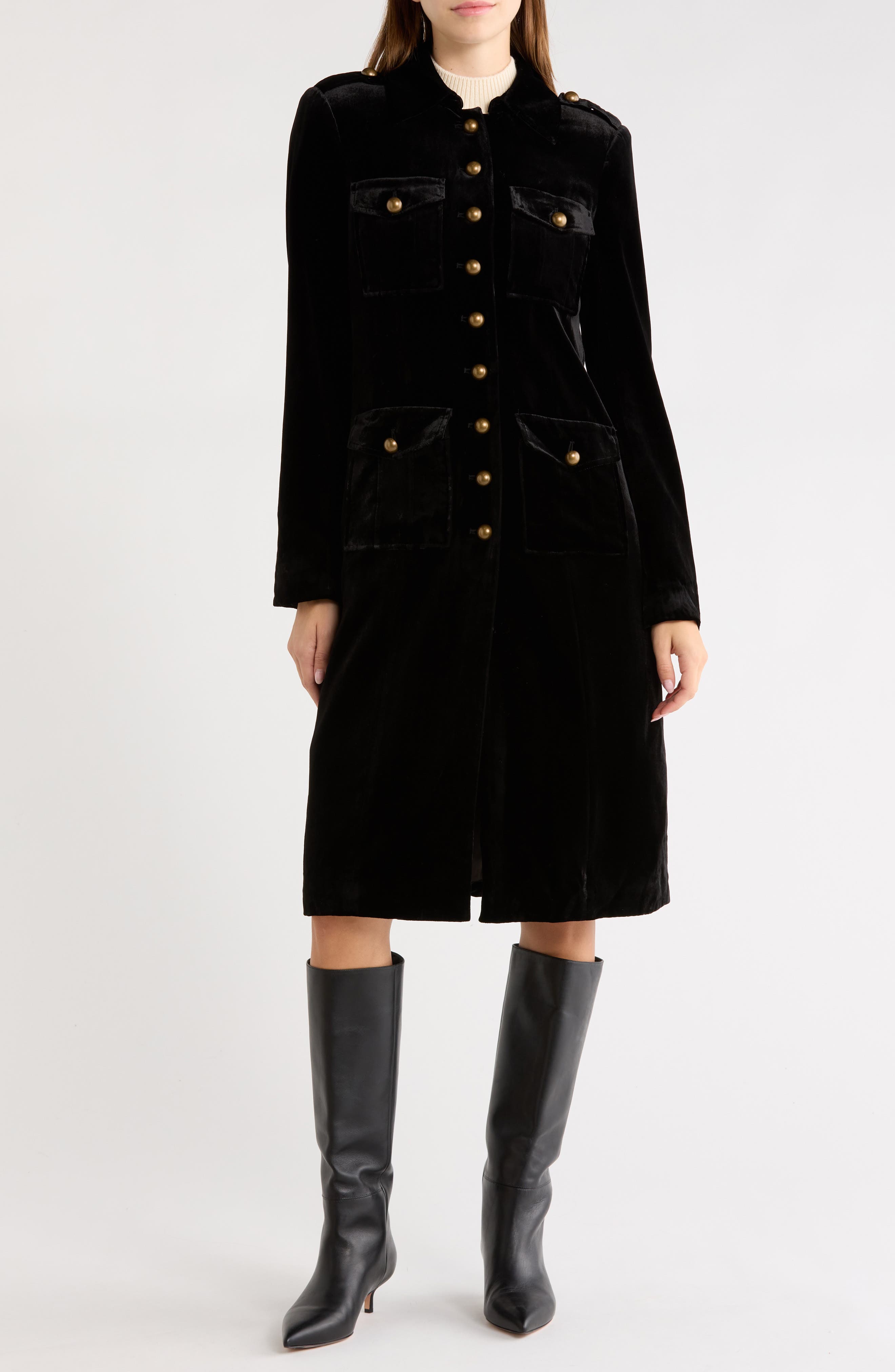 Minetta Velvet Coat