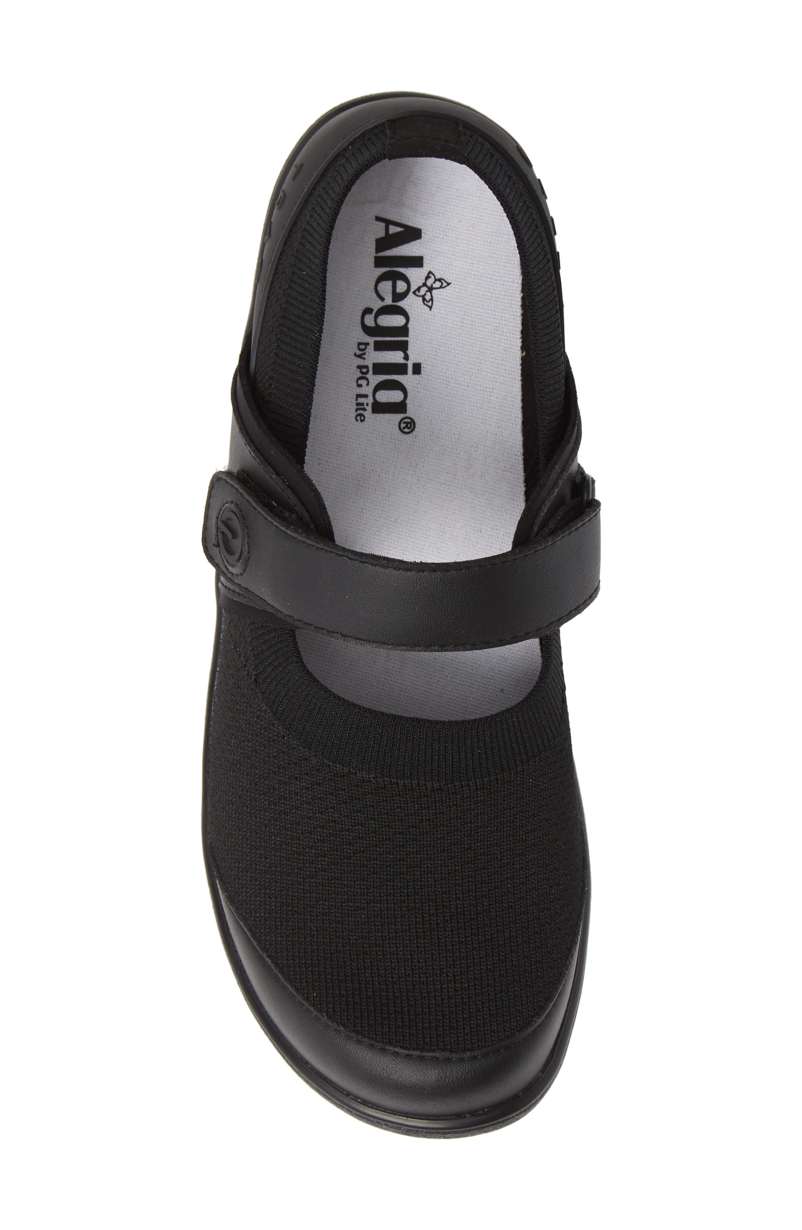 Qutie Mary Jane Flat, Alternate, color, ALL BLACK LEATHER