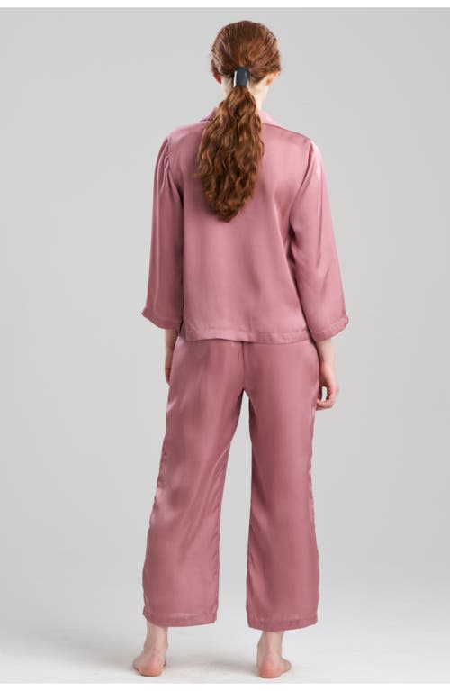 Natori Ashley Icon Notch Pj Set In Pink