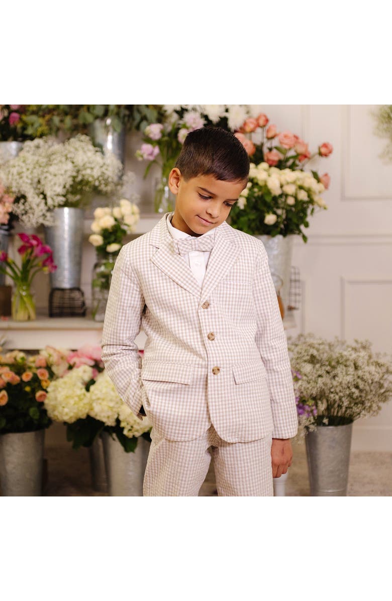 Hope & Henry Boys' Organic Seersucker Suit Pant, Kids, Alternate, color, 