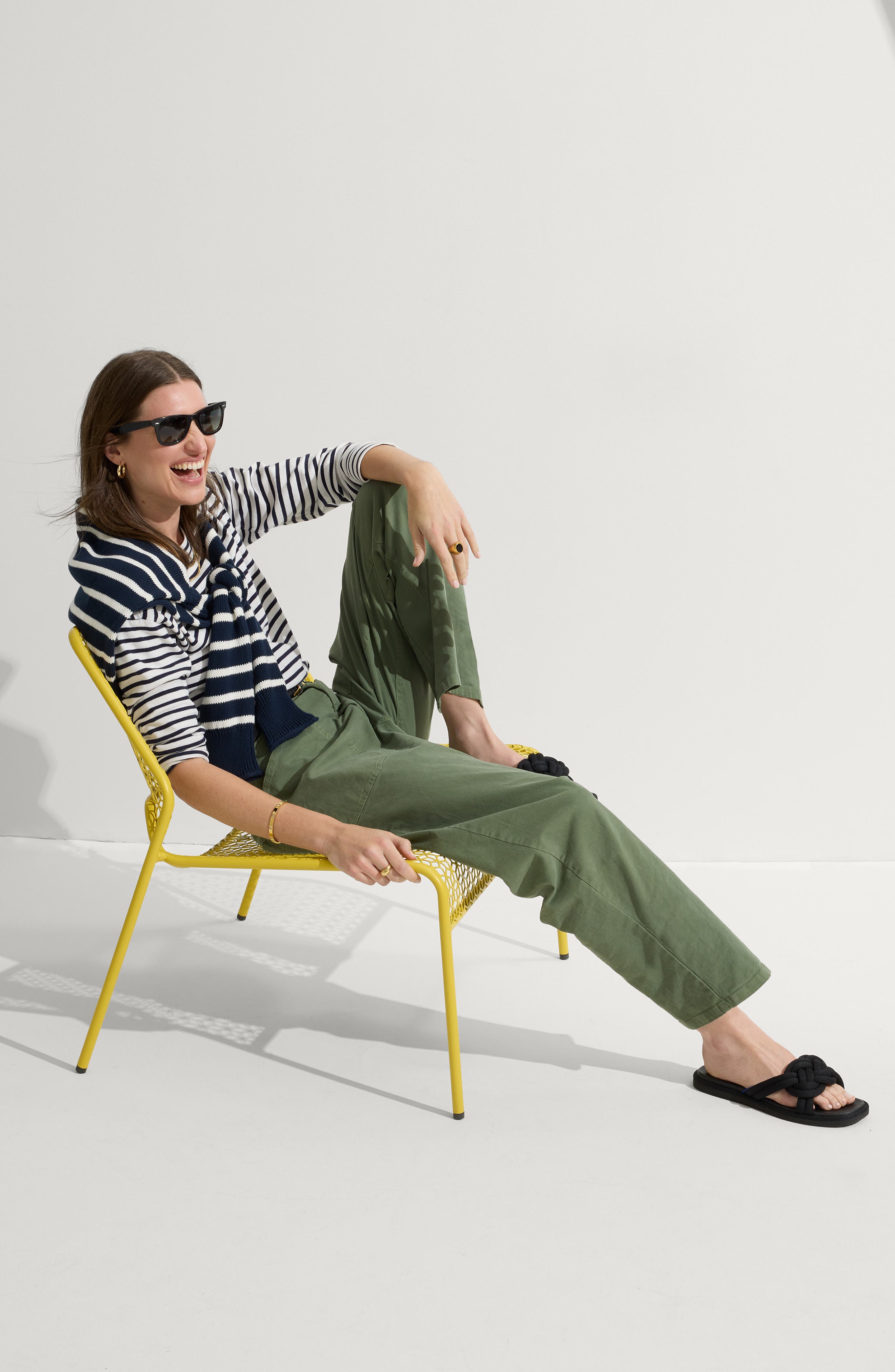 The Summer Sandal, Alternate, color, BLACK