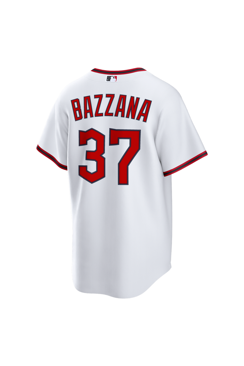 Men's Nike Travis Bazzana White Cleveland Guardians Home Replica Jersey, Alternate, color, White