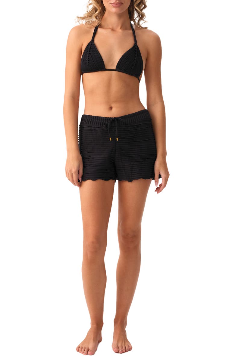 PQ SWIM Adele Cover-Up Drawstring Shorts, Main, color,
