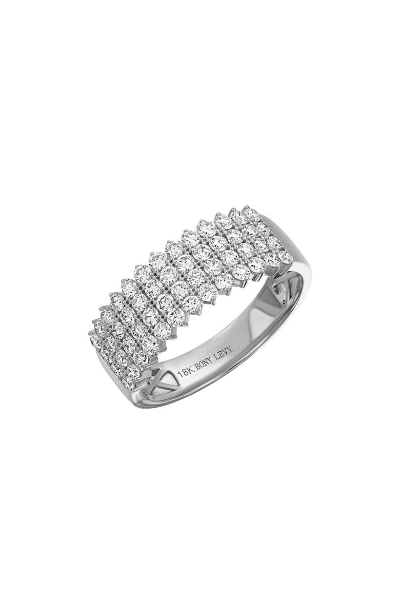 Bony Levy Rita Diamond Statement Ring, Main, color, 18K White Gold/ Diamond