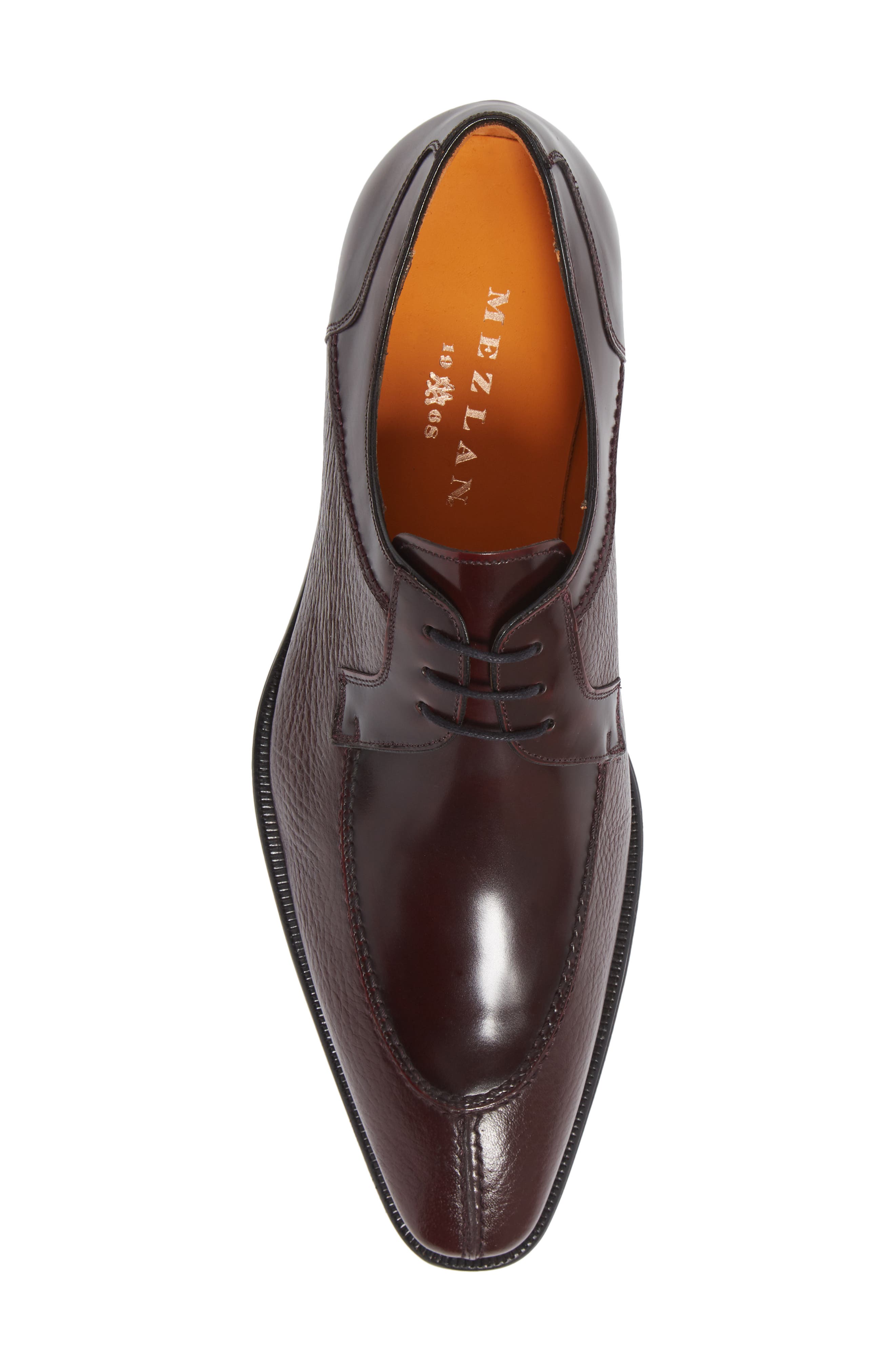 Grace Split Toe Derby, Alternate, color, BURGUNDY LEATHER