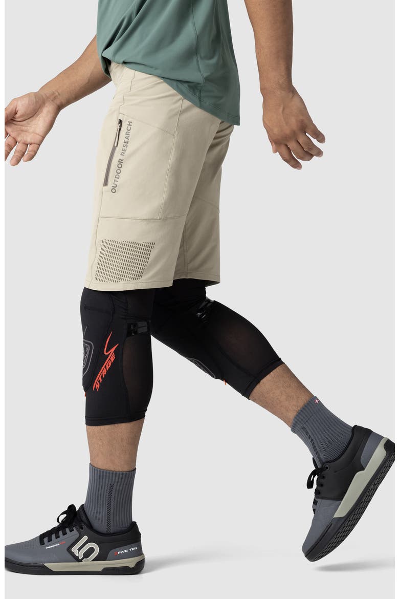Freewheel MTB Ride Shorts, Alternate, color, PRO KHAKI
