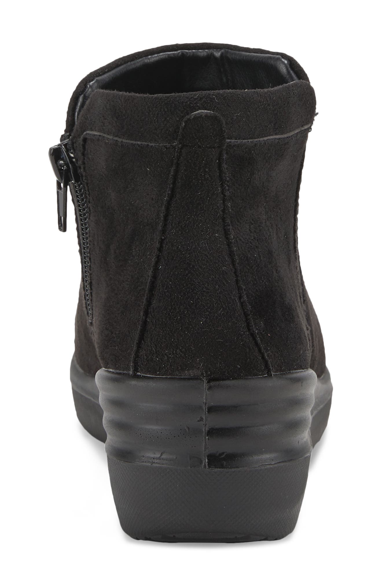 Flexus by Spring Step Norala Waterproof Wedge Bootie, Alternate, color, Black