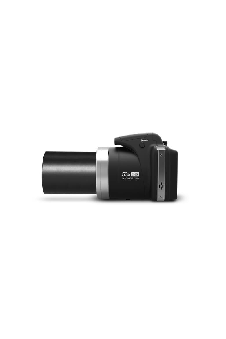 53x Optical Zoom Wi-Fi Bridge Camera, Alternate, color, Black