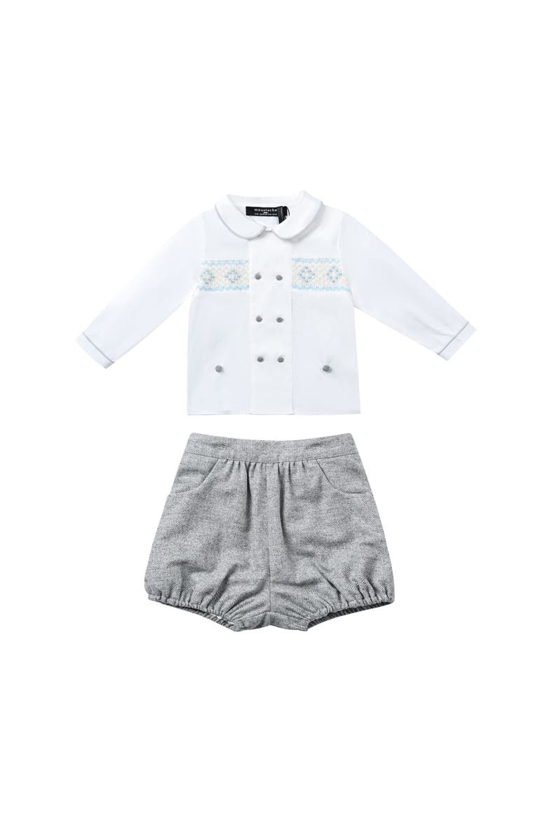 Double-breasted Classic Set, Main, color, Grey