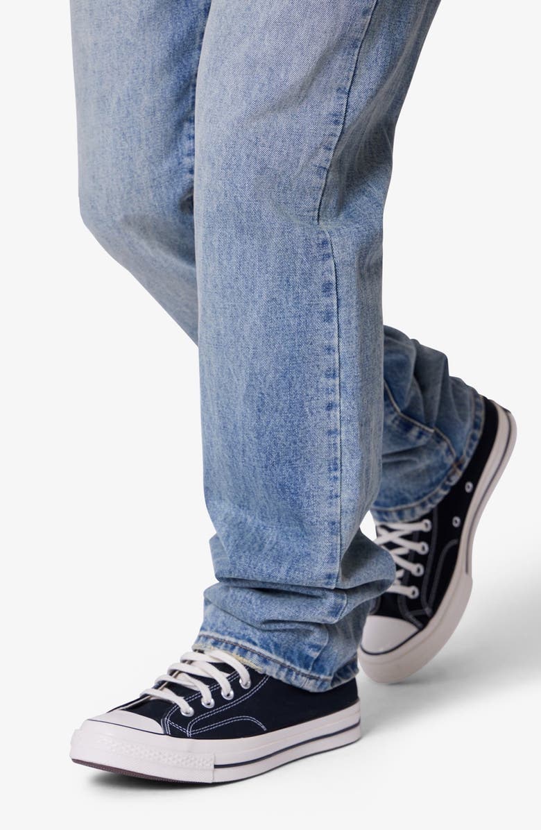 mnml Straight Leg Jeans, Alternate, color, Medium Blue