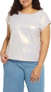 Lysse <p>Foil Jersey Top (Plus)</p>