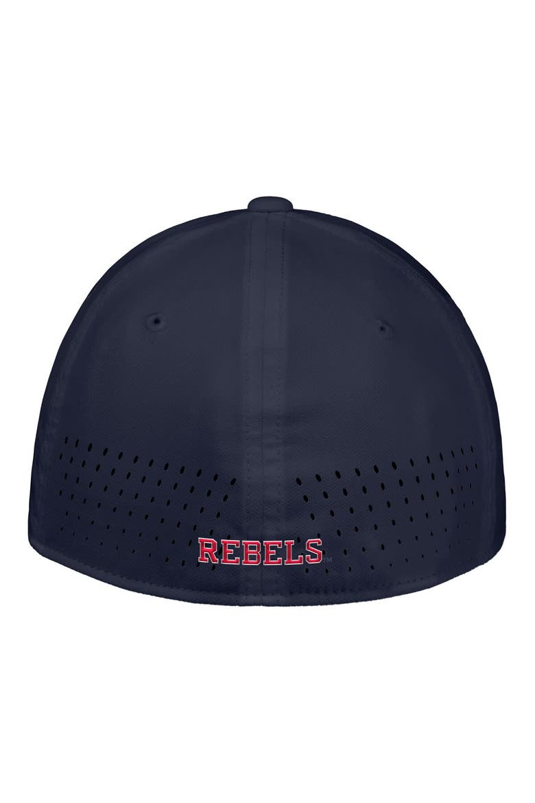 Men's Nike Navy Ole Miss Rebels 2025 On-Field Performance Flex Hat, Alternate, color, Navy
