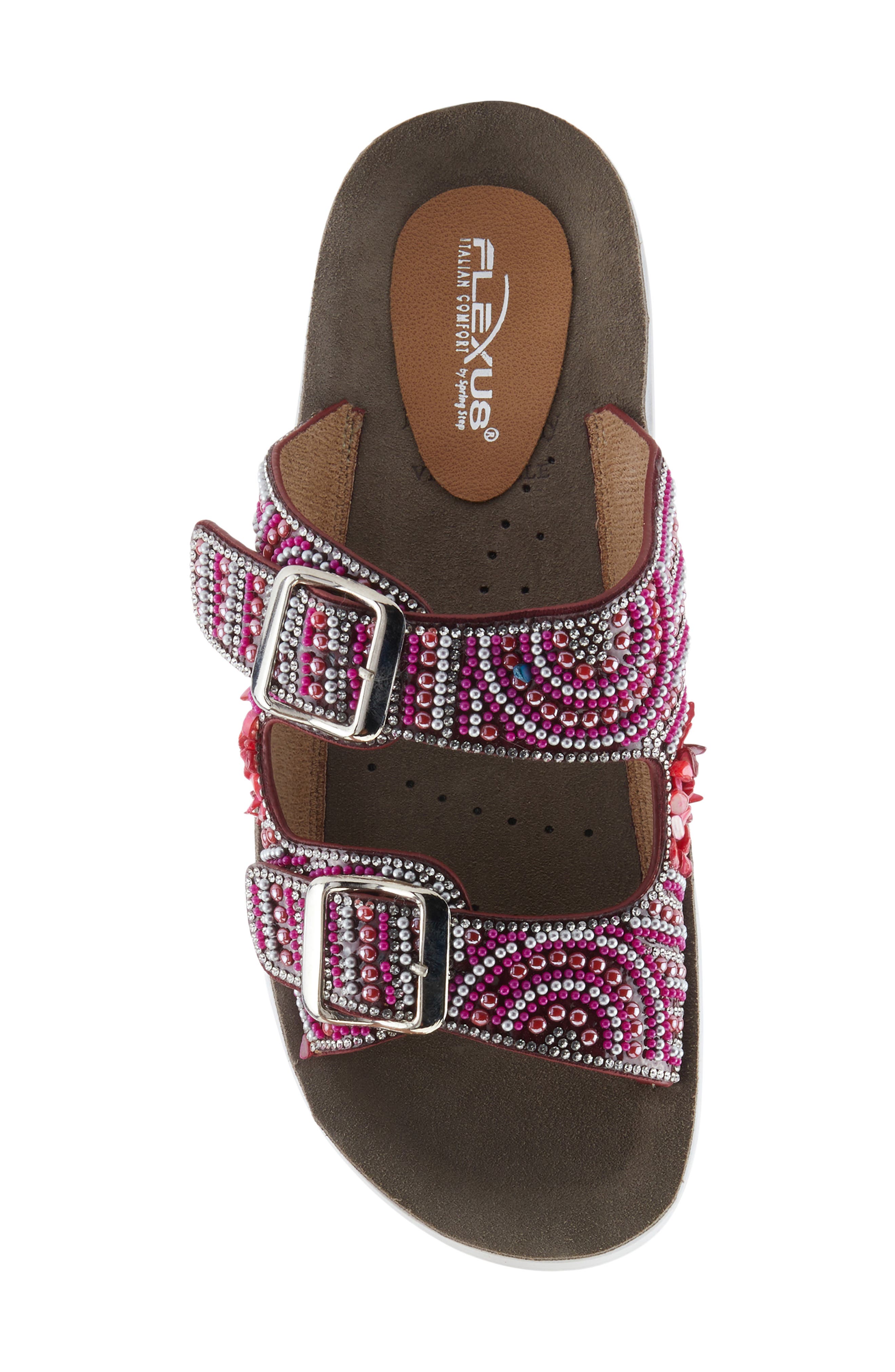 Flexus by Spring Step Cytheria Platform Wedge Slide Sandal, Alternate, color, 