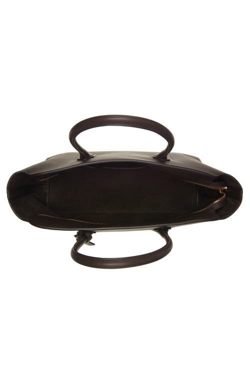 Tom Ford Large Alexander Leather Tote In Brown
