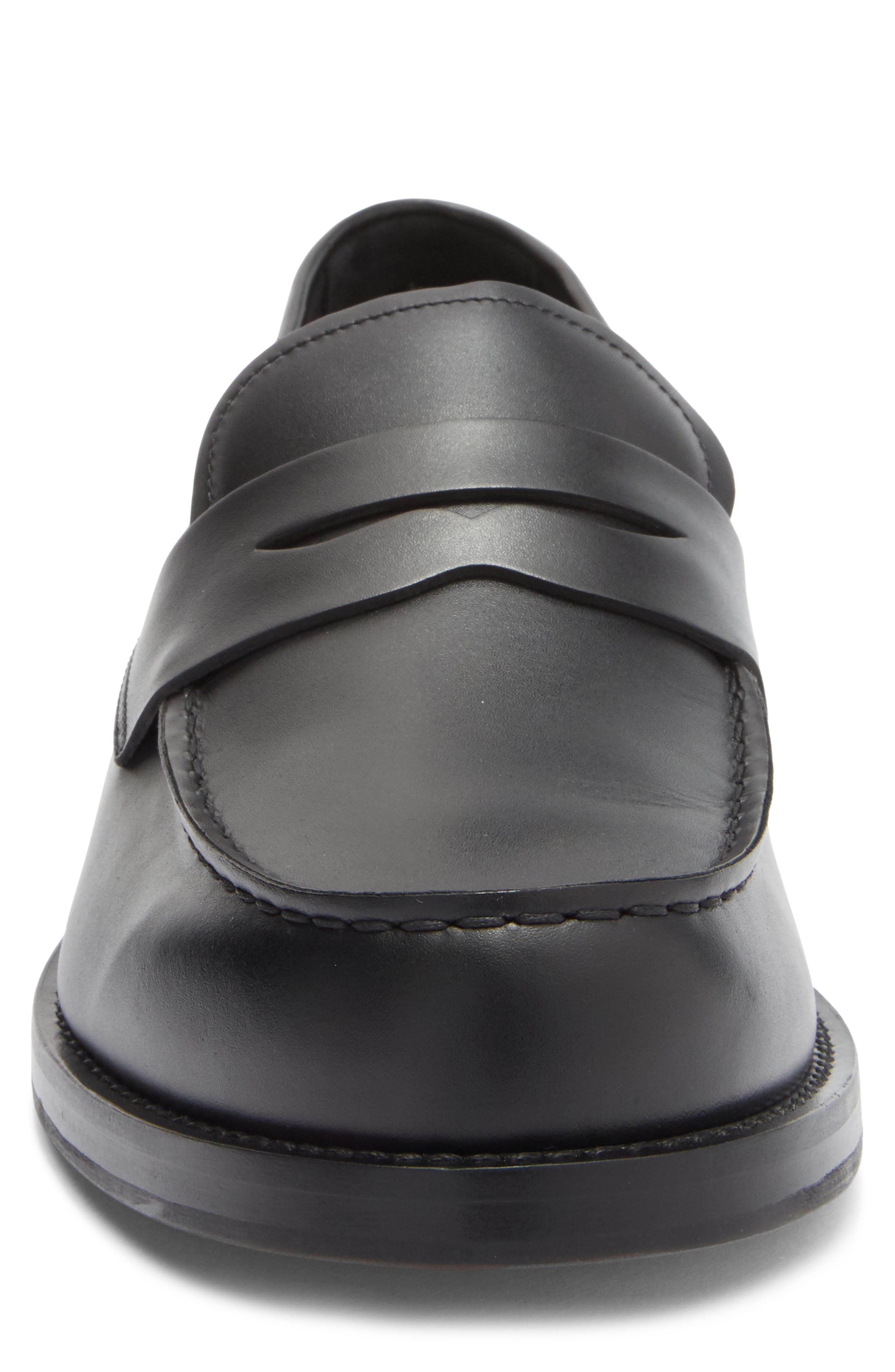 BOSS Letic Penny Loafer, Alternate, color, Black