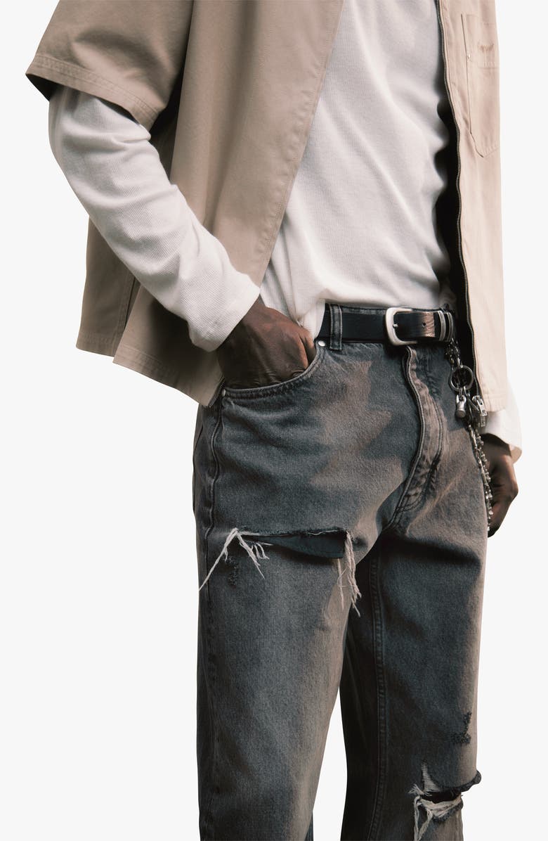 Represent Ramona Short Sleeve Zip-Up Shirt, Alternate, color, Vintage Khaki